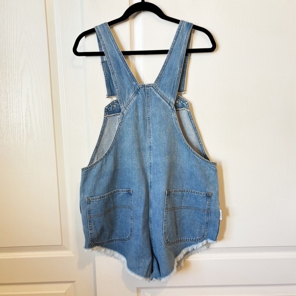 The Laundry Room Little Howdies Overalls Shorts Women’s Medium/Large - Picture 5 of 13
